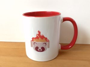 ラクスルのツートーンカラー陶器オリジナルマグカップ（M）