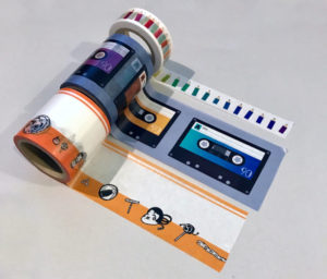 印刷通販グラフィックのマスキングテープ