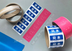 グラフィックのテープ印刷