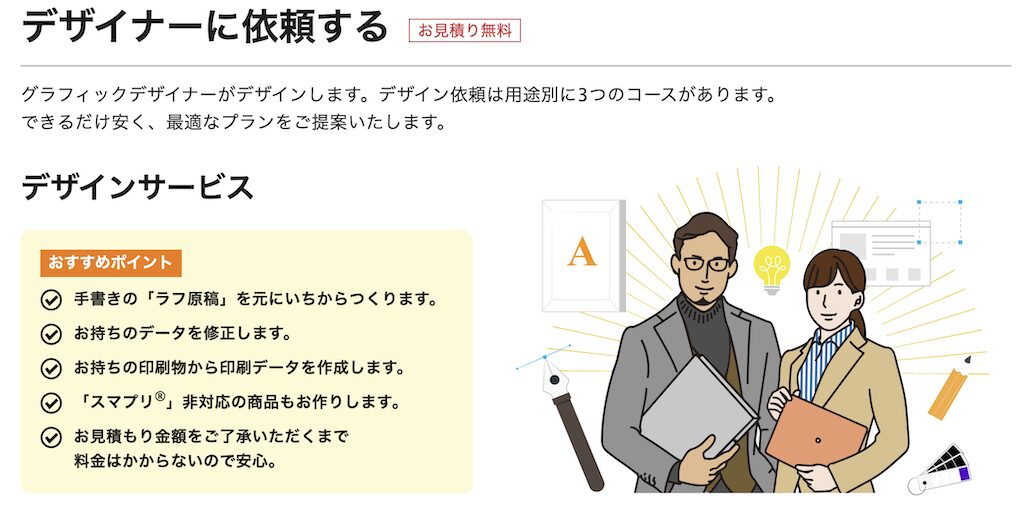 グラフィックのデザインサービス