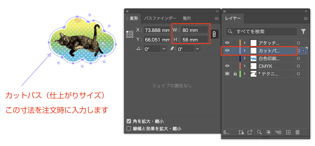 カットパス